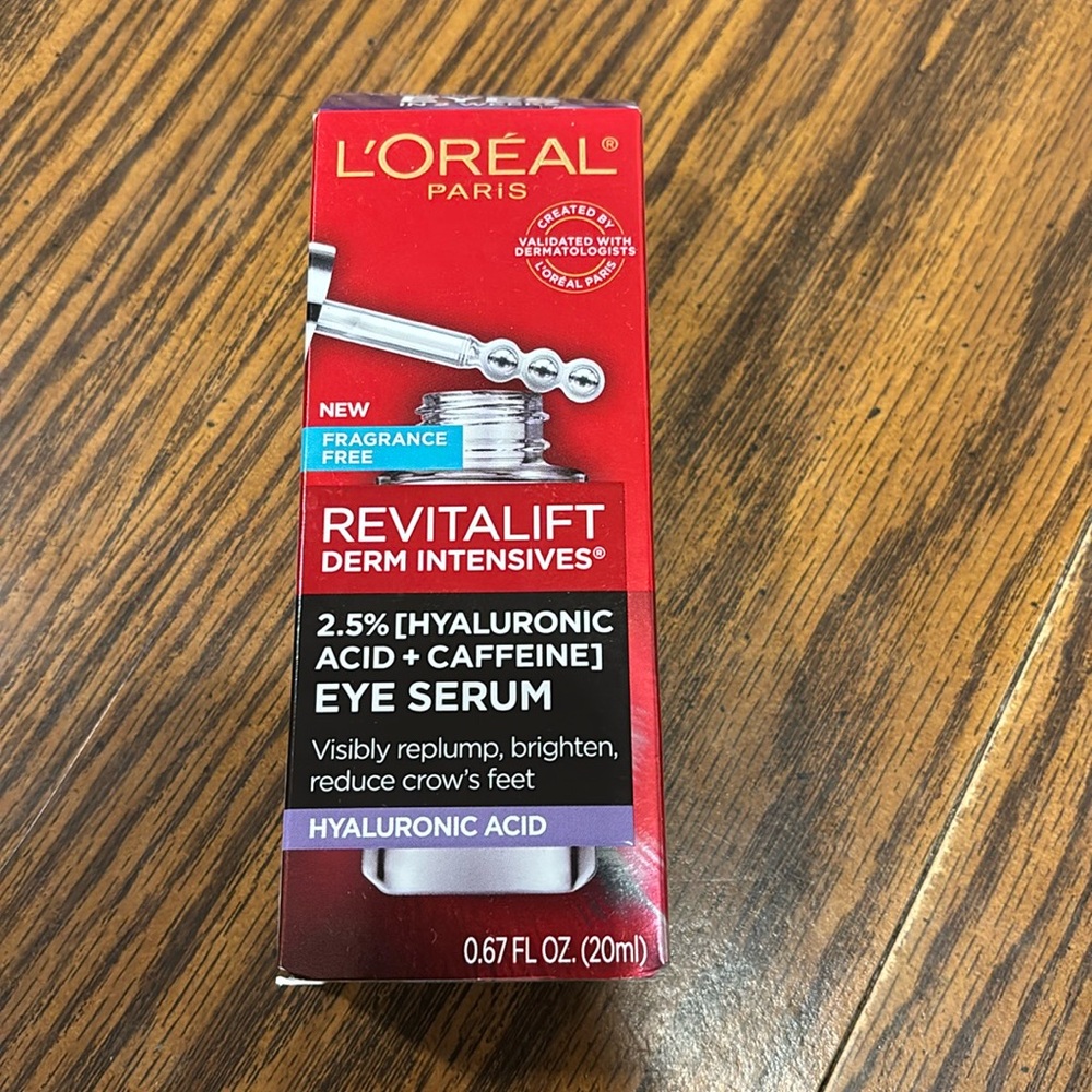L’Oréal revitalift derm intensives eye serum